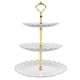 thumbnail image 1 of Bandeja de Stand de Cupcake, Soporte de la Torre de Postre de 3 Niveles Liviano Para Dulces para Bodas, 1 of 8