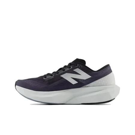 

NB official FuelCell Rebel V4 Elite mesh fabric shock absorbing non-slip low-top training running shoes for men and women black and white