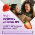 thumbnail image 6 of vitafusion Extra Strength Vitamin D3 Gummy Vitamins, Bone and Immune System Support, 120 Count, 6 of 15