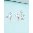 thumbnail image 5 of Limerencia G23 Pure Titanium Hypoallergenic Earrings | F136 Implant Grade Titanium Jewelry for Sensitive Ears for Men and Women, 5 of 11