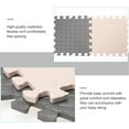thumbnail image 4 of HEALEEP Baby Floor Mats 20Pcs Interlocking Crawling Carpets Assorted Color Water Resistance Infant Use, 4 of 4