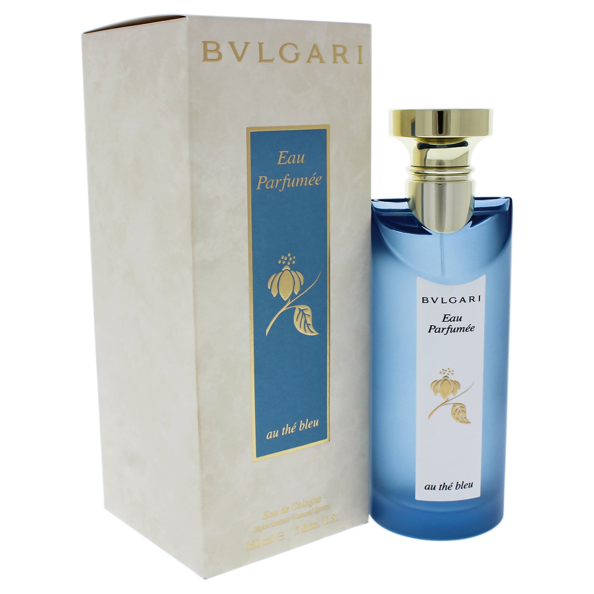 BVLGARI Eau Parfumée au thé bleu ブルガリ Bvlgari Eau Parfumee Au The Bleu, 5 Oz EDP Unisex Fragrance, Full