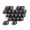 Transparent black, variant on Black Heart Kitten Keycaps Customizable For Mechanical Keyboards Durability Smooth Typing Feel