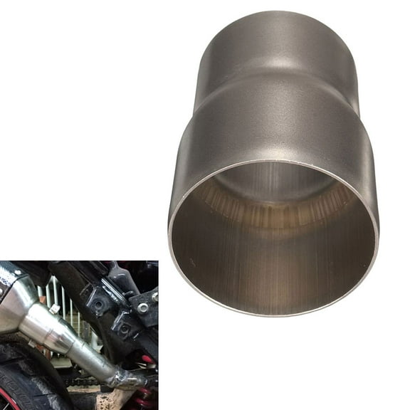 NS Motorcycle Pipe Adapter Stainless Steel Universal Adapter Muffler Connector Tube 51 to 60mm