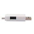 thumbnail image 1 of Adaptador Micro USB OTG HUB Lector de Tarjetas TF para Smartphone y Tablet Blanco, 1 of 9