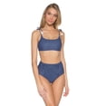 thumbnail image 4 of BCA Women's Pismo High Waist Swimsuit Bikini Bottom, 4 of 6
