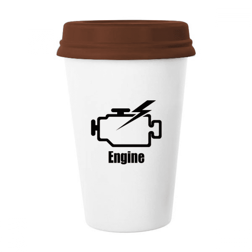 Engine Piston Power Safe Art Deco Fashion Mug Coffee Drinking Glass