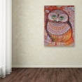 thumbnail image 3 of Trademark Fine Art 'Gold Honew Owl' Canvas Art by Oxana Ziaka, 3 of 3