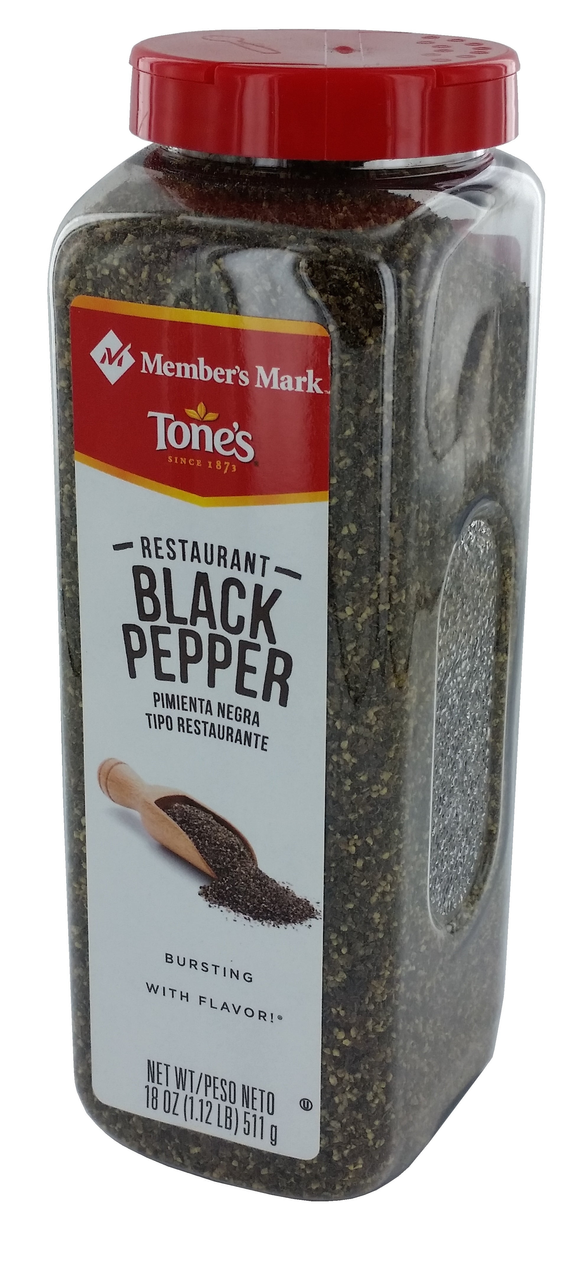 ***Discontinued***TONES BLK PEP 18OZ