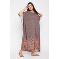 thumbnail image 3 of Gypsie Blu Women's Plus Size Rayon Kaftan Dresses Long Maxi Dress for Ladies Girls Online, 3 of 7
