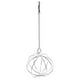 thumbnail image 4 of 1pc Esfera Hámster Conejo Alimentador Mascota Hierba Dispensador Bola de alimentación colgante Plata, 4 of 6