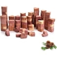 thumbnail image 1 of Juego de 100 bolas repelentes de polillas para textiles, de madera de cedro, repelentes de polillas, naturales, sin químicos, trampa natural contra polillas para armarios y cajones, 1 of 5