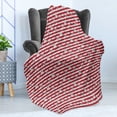 thumbnail image 4 of 4th of July Soft Flannel Fleece Throw Blanket, Stripes with Stars Freedom and Liberty of the USA National Holiday, Cozy Plush for Indoor and Outdoor Use, 60" x 80", Royal Blue Beige Red, by Ambesonne, 4 of 5