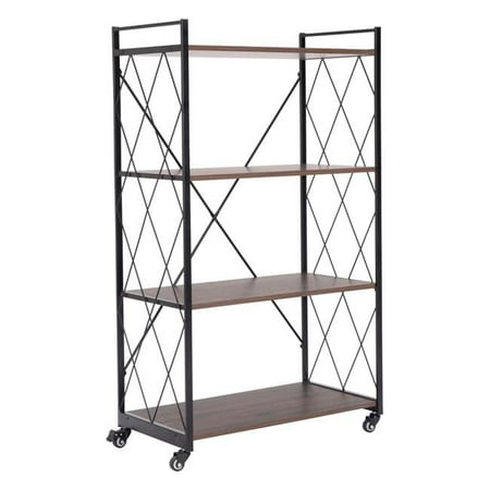

Romania Shelf Walnut & Black