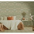 thumbnail image 2 of Holden Vintage Floral Non-Pasted Wallpaper  396 in x 20.8 in Beige, 2 of 5