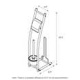 thumbnail image 2 of Furinno Wayar Toilet Brush with Paper Holder Stand, 2 of 3