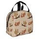 thumbnail image 2 of Easygdp Cartoon Squirrel Bolsa Térmica Premium - Tela Oxford Impermeable, Gran Capacidad, Bolsillo Frontal, Unisex para Trabajo, Escuela, Actividades al Aire Libre y Picnics, 2 of 8