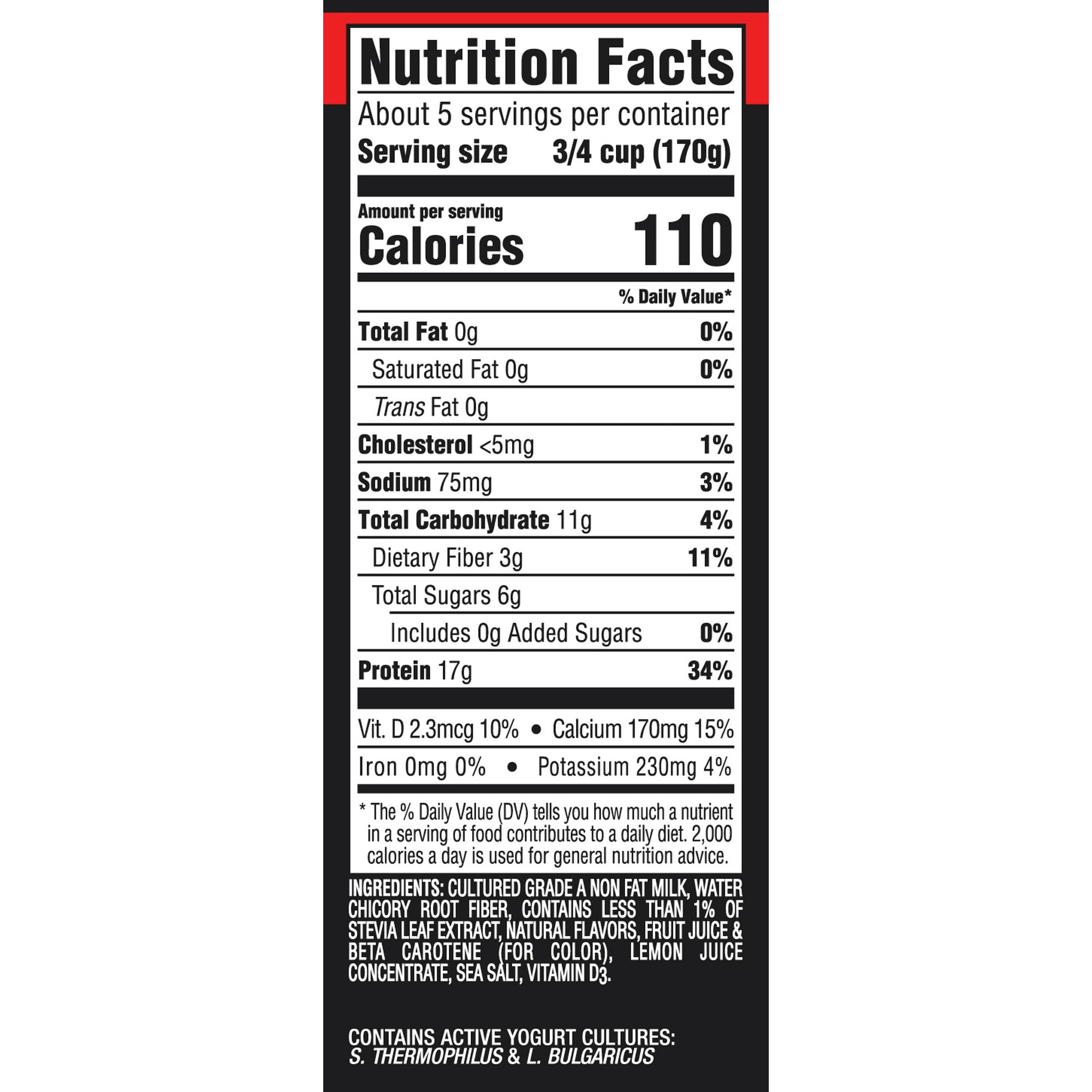 Oikos Vanilla Greek Yogurt Nutrition Facts Besto Blog