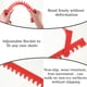 thumbnail image 2 of Advancent 2x Red Skate Anywhere Anytime Fundas flexibles y prácticas para cuchillas de patines sobre hielo para todos los niveles Deportes de nieve, 2 of 6