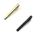 thumbnail image 2 of 4pcs Simple Modern Necktie Clips Shiny Metal Tie Bar Clips in Different Color, 2 of 8