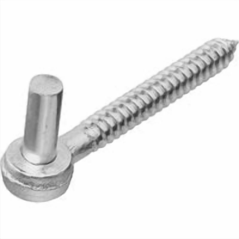 (2 pack) 291BC 3/4" x 6" Screw Hook - Zinc Plated