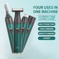 thumbnail image 1 of Kit de Tondeuse à Poils de Nez 4 en 1 Rasoir Électrique Rechargeable pour Hommes Tondeuse à Cheveux, 1 of 5