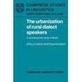 thumbnail image 1 of Urbanization of Rural Dialect Speakers, Stella Maris Bortoni-Ricardo Paperback, 1 of 3