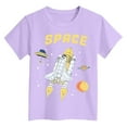 thumbnail image 4 of Gubotare T Shirts Boys Toddler Boy Short Sleeve Tshirt Summer Cotton Casual Graphic Crewneck Tee Shirts Sizes 3-4T (Light Purple,3-4 Years), 4 of 4