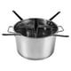 thumbnail image 3 of Juego para cocinar verduras y pasta de acero inoxidable, accesorios multiusos, resistente para mariscos, olla para cocinar pasta con colador, 3 of 9