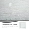 Weather Proof Vent Cover Exhaust Duct Air Conditioners Units Electric