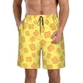 thumbnail image 1 of Fotbe Toast Trajes de Baño Estampados para Hombre, Shorts de Verano de Secado Rápido, Ropa de Playa, Bañadores-Medium, 1 of 6