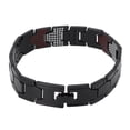 thumbnail image 1 of Pulsera magnética BuyWeekMX Hexagonal Ajustable Desmontable de Hombre, 1 of 9