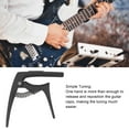 thumbnail image 3 of Cejilla De Guitarra, Ukelele De Guitarra Eléctrica De Liberación Rápida De Metal Con 3 Piezas De Accesorios De Instrumento De Púa De Guitarra Para Mandolina Banjo, 3 of 7