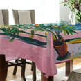 thumbnail image 5 of Yayeee Tablecloths 60" x 90" Rectangle Wrinkle Resistant Party Table Cover, Yellow Window, 5 of 8
