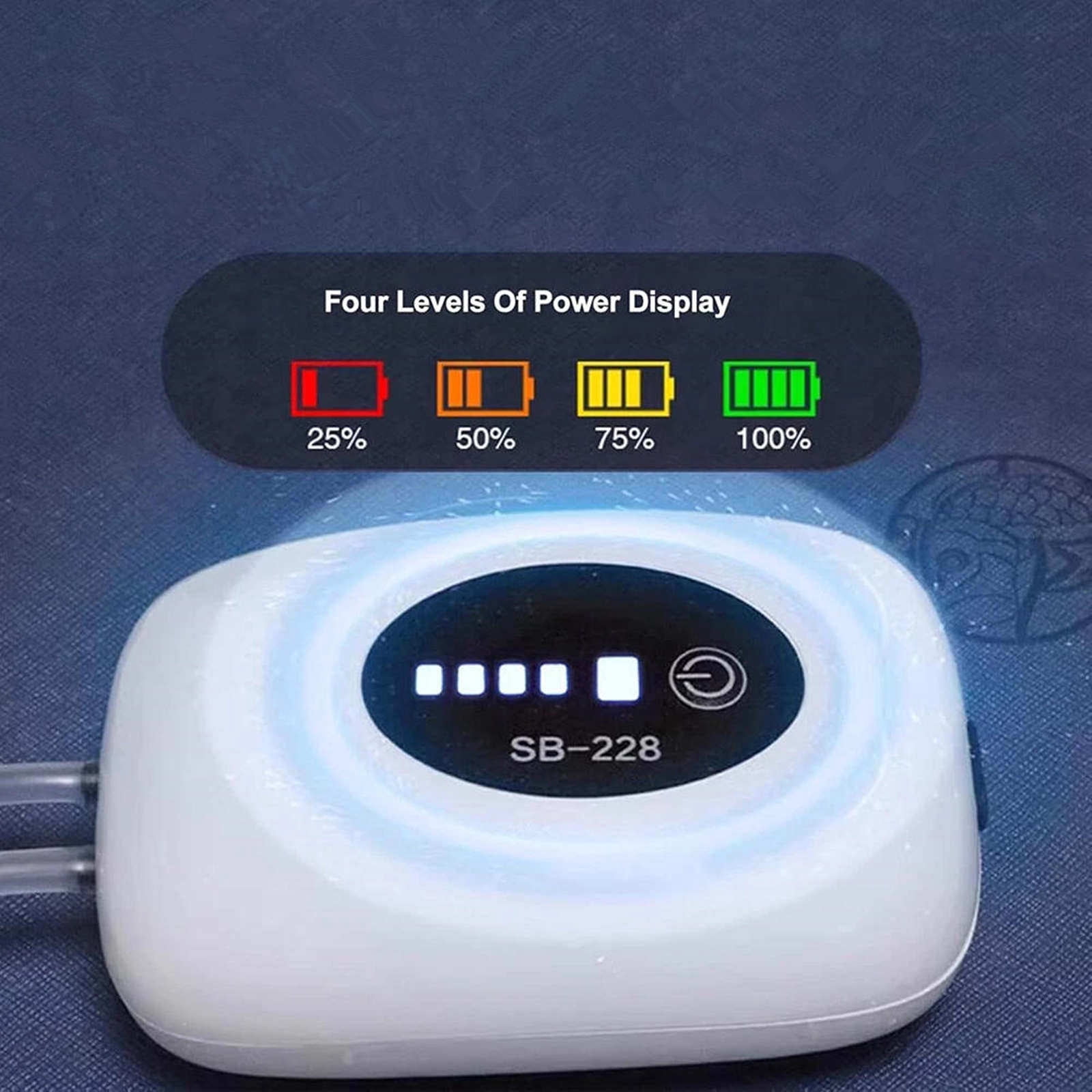 APPLAYERR Dual Outlet Fish Pump Quiet 30-40Db Operation Usb Charging Design For Indoor Aquarium Fish Farming Water Circulation System