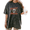 Black-3, variant on Washed Black Be Kind Colorful Doodle Smiley Graphic Print Tshirt Graphic Tees Shirts Positive Retro Casual Tops S-2XL