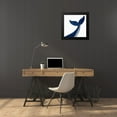 thumbnail image 4 of Allen, Kimberly 20x20 Black Modern Framed Museum Art Print Titled - Whale 1, 4 of 5