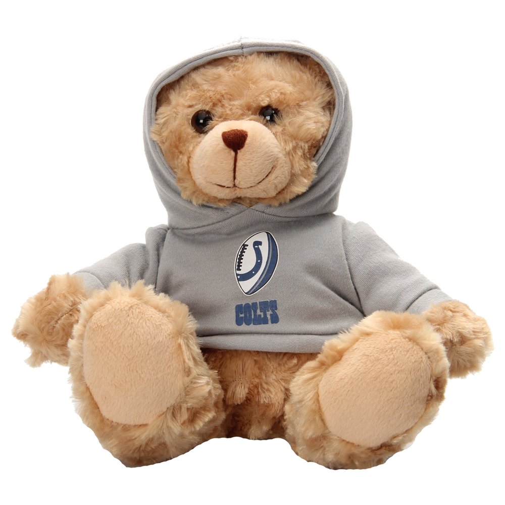 Bleacher Creatures NFL 9" Rally Men Hoodie Bear, Indianapolis Colts