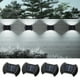 thumbnail image 1 of Aplique solar de pared | Aplique solar para exteriores | Iluminación hacia arriba y hacia abajo | Resistente al agua IP65 | Decoración moderna para el hogar, jardín y porche | Juego de 4, 1 of 8