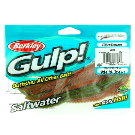UPC: 0028632171448 | Berkley Gulp! Saltwater Sandworm Soft Bait