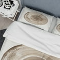 thumbnail image 4 of Designart 'Circle natural elements II' Geometric Duvet Cover Set, 4 of 4