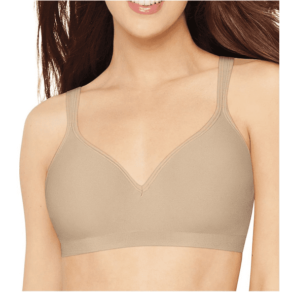 BALI Nude Comfort Revolution Wire-Free Bra, US 34D, UK 34D, NWOT