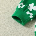 thumbnail image 5 of Rovga Toddler Boys Girls Long Sleeve St.Patrick's Day Printed T-Shirt Pullover Tops Pants Child Outfits Leisure Baby Clothing, 5 of 6