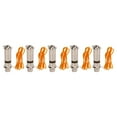 thumbnail image 1 of Emergency Whistle, Silver Color Stainless Steel Metal Compact Lightweight Security Whistle 5Pcs  For, 1 of 8