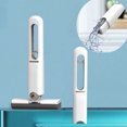thumbnail image 3 of CSChome Cleaning Mop Cleaning Mop Set Foldable Adjustable Push Pull Design Water Absorption Long Handle Narrow Space Car Mop, 3 of 7