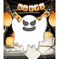 thumbnail image 5 of Floleo Halloween Trunk Or Treat Ghost Decoration Backdrop, Halloween Car Archway Garage Banner Trunk Or Treat Kit For Car Suv Truck Garage Door Decor Halloween Party Home Haunted House Wall Decor, 5 of 7