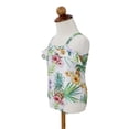thumbnail image 2 of Baby Toddler Girls Lovely Print Flounced One-Piece Swimsuit One Shoulder Swimwear (Tropical Pineapple, 6-7 Years), 2 of 4
