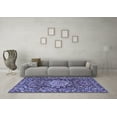 thumbnail image 3 of Ahgly Company Indoor Rectangle Persian Blue Traditional Area Rugs, 2' x 5', 3 of 4