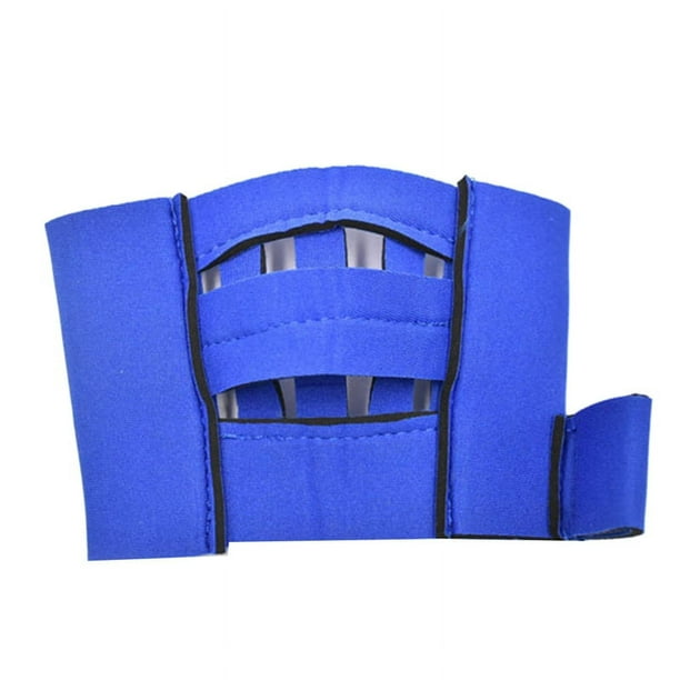 Guantes Deslizantes de BéIsbol para JóVenes, Manoplas EláSticas para Receptores de Softbol, Protectores de Entrenamiento para Juegos de Pelota para NiñOs Principiantes, Azul