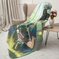 thumbnail image 5 of Genshin Impact Plush Throw Blanket Super Soft Wool Blanket, Sofa And Bed Comfort, Home Decor Room Essentials Anime Gifts And Collectibles, 5 of 5
